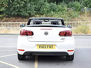 Used 2013 Volkswagen Golf Bluemotion Tech Se Cabriolet White - Interior and Exterior details 6