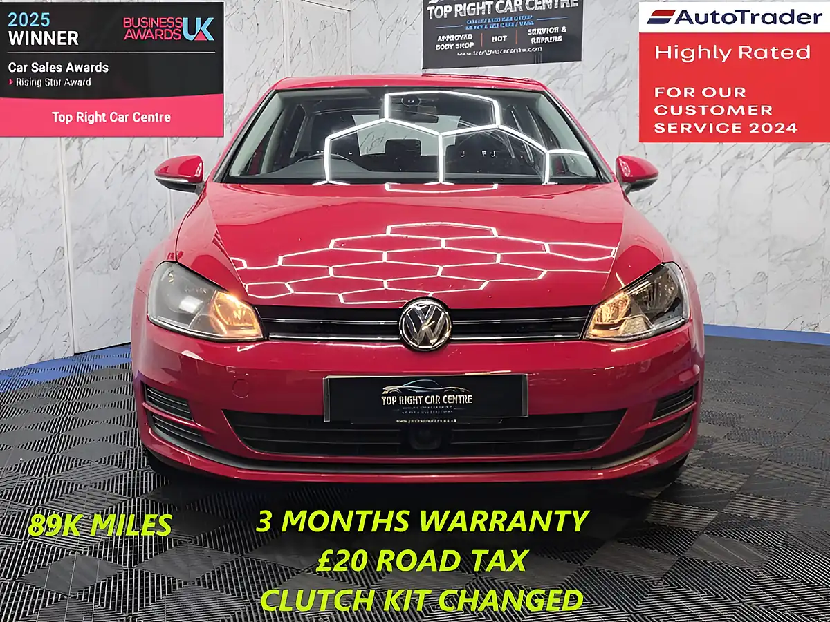 Used 2013 Volkswagen Golf Bluemotion Tech Se Red - Interior and Exterior details 2
