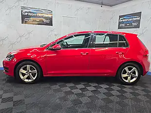 Used 2013 Volkswagen Golf Bluemotion Tech Se Red - Interior and Exterior details 9