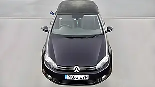 Used 2013 Volkswagen Golf GT Cabriolet Black - Interior and Exterior details 2