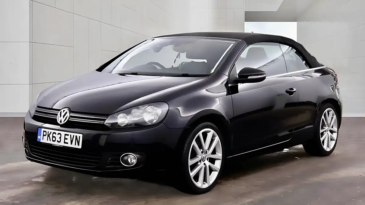 Used 2013 Volkswagen Golf GT Cabriolet Black - Interior and Exterior details 3