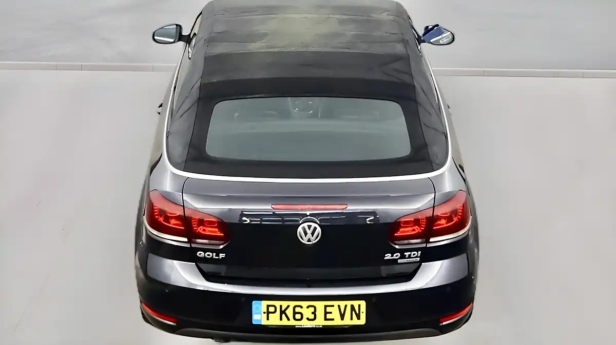 Used 2013 Volkswagen Golf GT Cabriolet Black - Interior and Exterior details 6