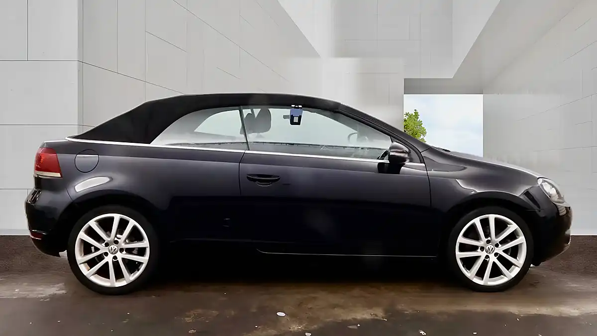 Used 2013 Volkswagen Golf GT Cabriolet Black - Interior and Exterior details 8
