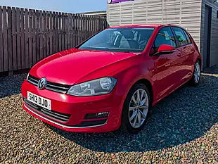 Used 2013 Volkswagen Golf GT Red - Interior and Exterior details 3