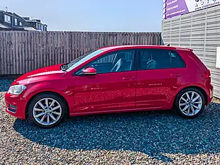 Used 2013 Volkswagen Golf GT Red - Interior and Exterior details 4