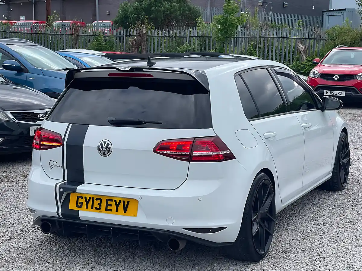 Used 2013 Volkswagen Golf GT White - Interior and Exterior details 9