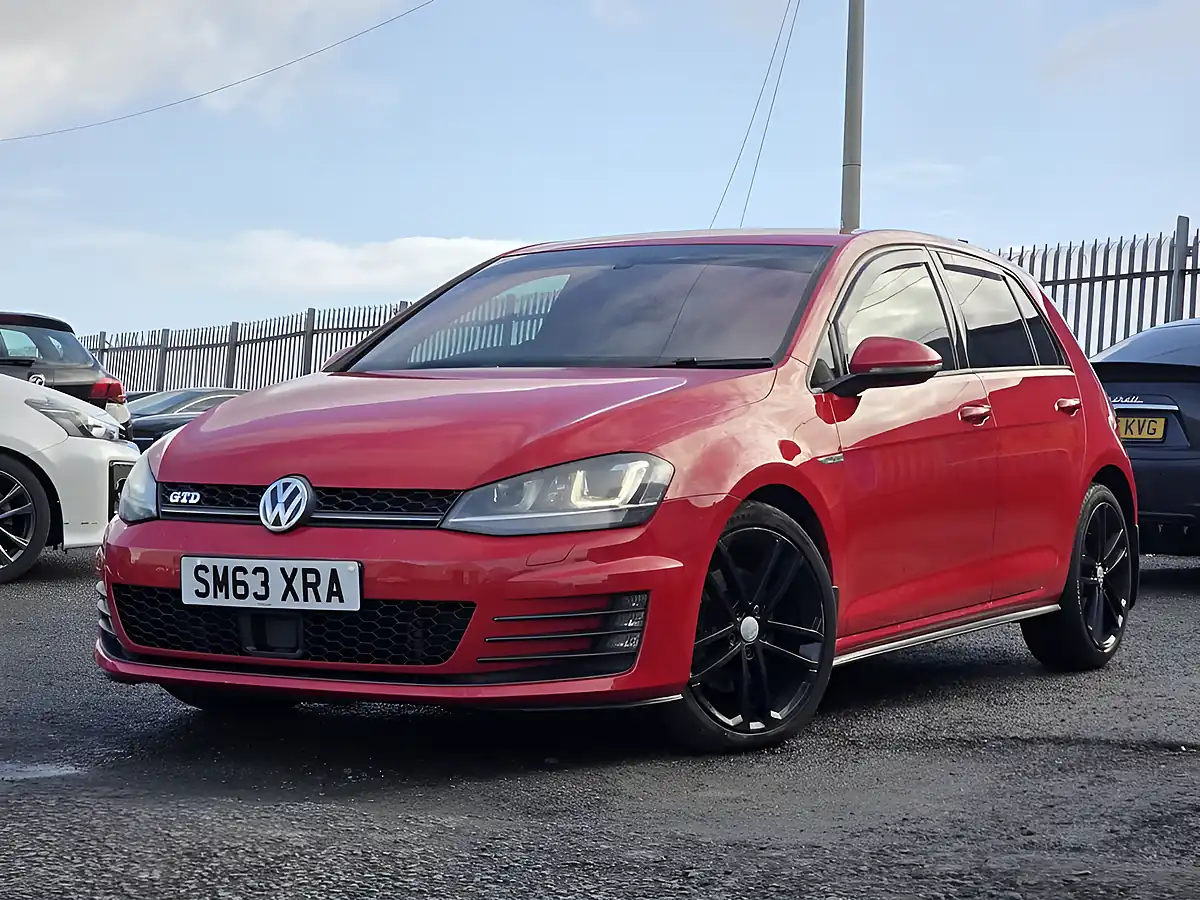 Used 2013 Volkswagen Golf Gtd Red - Interior and Exterior details 2