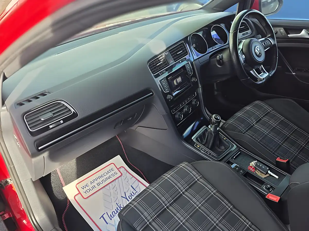 Used 2013 Volkswagen Golf Gtd Red - Interior and Exterior details 5