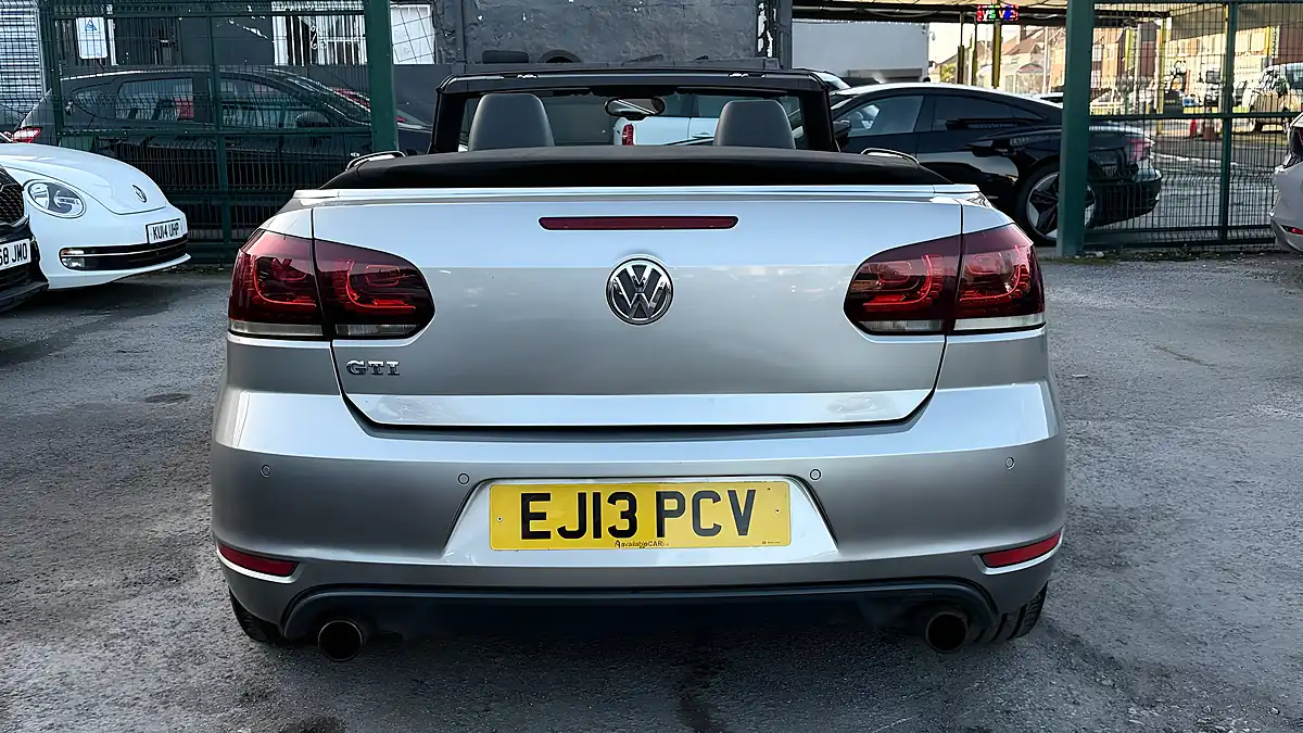 Used 2013 Volkswagen Golf GTI Cabriolet Silver - Interior and Exterior details 4
