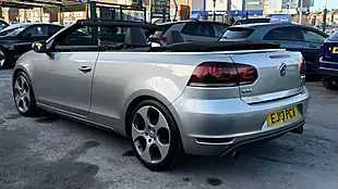 Used 2013 Volkswagen Golf GTI Cabriolet Silver - Interior and Exterior details 5
