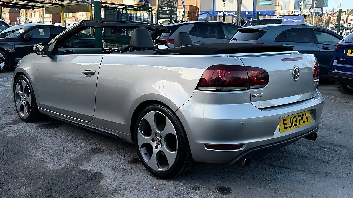Used 2013 Volkswagen Golf GTI Cabriolet Silver - Interior and Exterior details 5