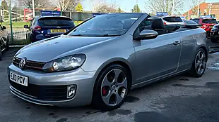 Used 2013 Volkswagen Golf GTI Cabriolet Silver - Interior and Exterior details 7
