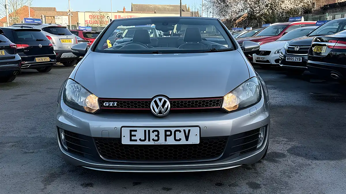 Used 2013 Volkswagen Golf GTI Cabriolet Silver - Interior and Exterior details 8