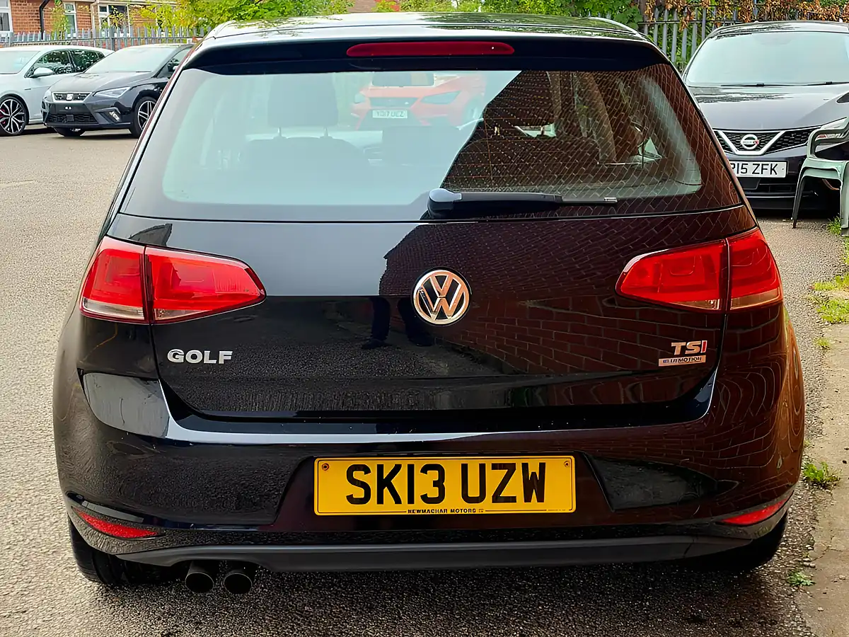 Used 2013 Volkswagen Golf S Black - Interior and Exterior details 4