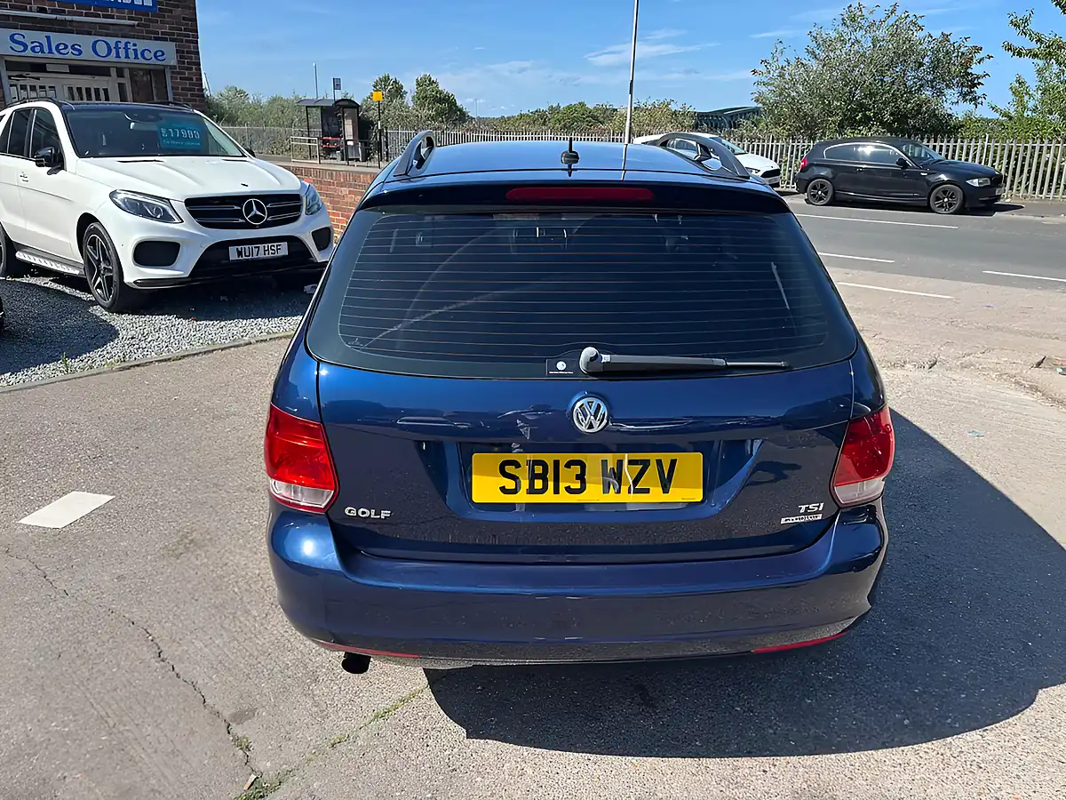 Used 2013 Volkswagen Golf S Blue - Interior and Exterior details 8
