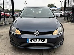 Used 2013 Volkswagen Golf Se Blue - Interior and Exterior details 2
