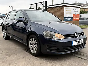 Used 2013 Volkswagen Golf Se Blue - Interior and Exterior details 3