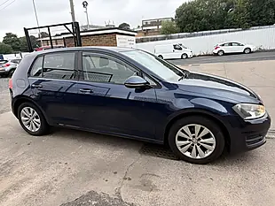 Used 2013 Volkswagen Golf Se Blue - Interior and Exterior details 4