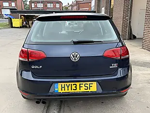 Used 2013 Volkswagen Golf Se Blue - Interior and Exterior details 6