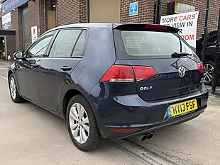 Used 2013 Volkswagen Golf Se Blue - Interior and Exterior details 7