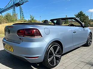 Used 2013 Volkswagen Golf Se Cabriolet Blue - Interior and Exterior details 10