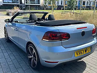Used 2013 Volkswagen Golf Se Cabriolet Blue - Interior and Exterior details 3