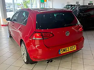 Used 2013 Volkswagen Golf Se Red - Interior and Exterior details 6