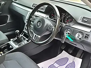 Used 2013 Volkswagen Passat Highline White - Interior and Exterior details 6