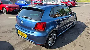 Used 2013 Volkswagen Polo Bluemotion Tech Act Bluegt Blue - Interior and Exterior details 2