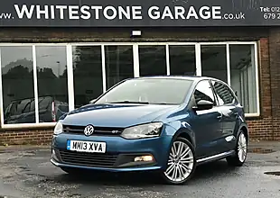 Used 2013 Volkswagen Polo Bluemotion Tech Act Bluegt Blue Silk Met - Interior and Exterior details 4