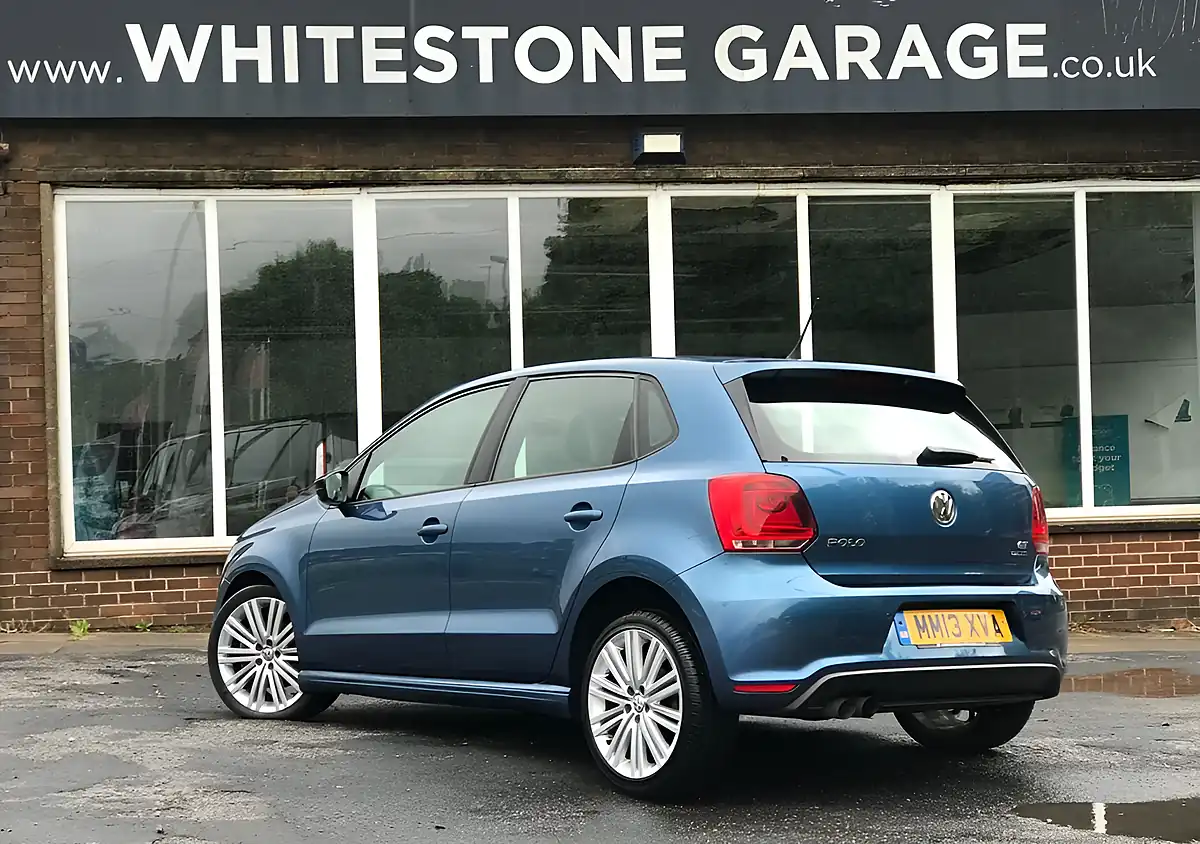Used 2013 Volkswagen Polo Bluemotion Tech Act Bluegt Blue Silk Met - Interior and Exterior details 7