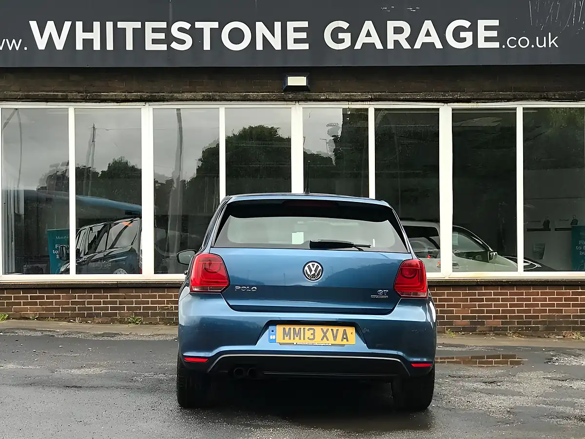 Used 2013 Volkswagen Polo Bluemotion Tech Act Bluegt Blue Silk Met - Interior and Exterior details 9