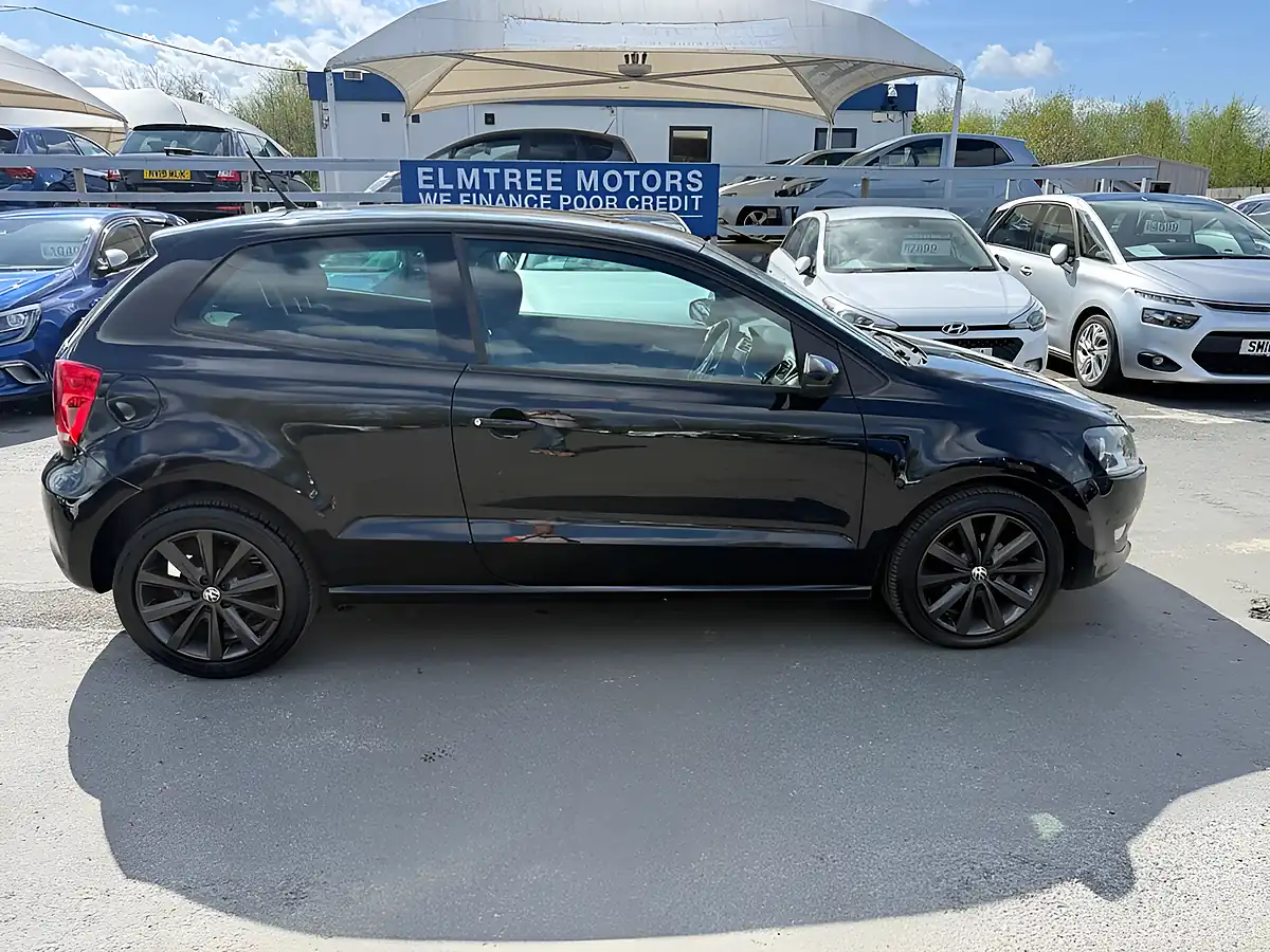 Used 2013 Volkswagen Polo Match Black - Interior and Exterior details 4