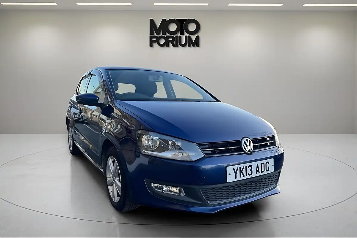 Used 2013 Volkswagen Polo Match Blue - Interior and Exterior details 2
