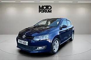 Used 2013 Volkswagen Polo Match Blue - Interior and Exterior details 4