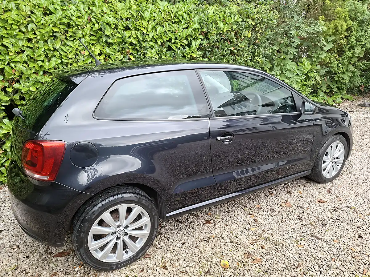 Used 2013 Volkswagen Polo Match Edition Black - Interior and Exterior details 4