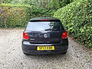 Used 2013 Volkswagen Polo Match Edition Black - Interior and Exterior details 8
