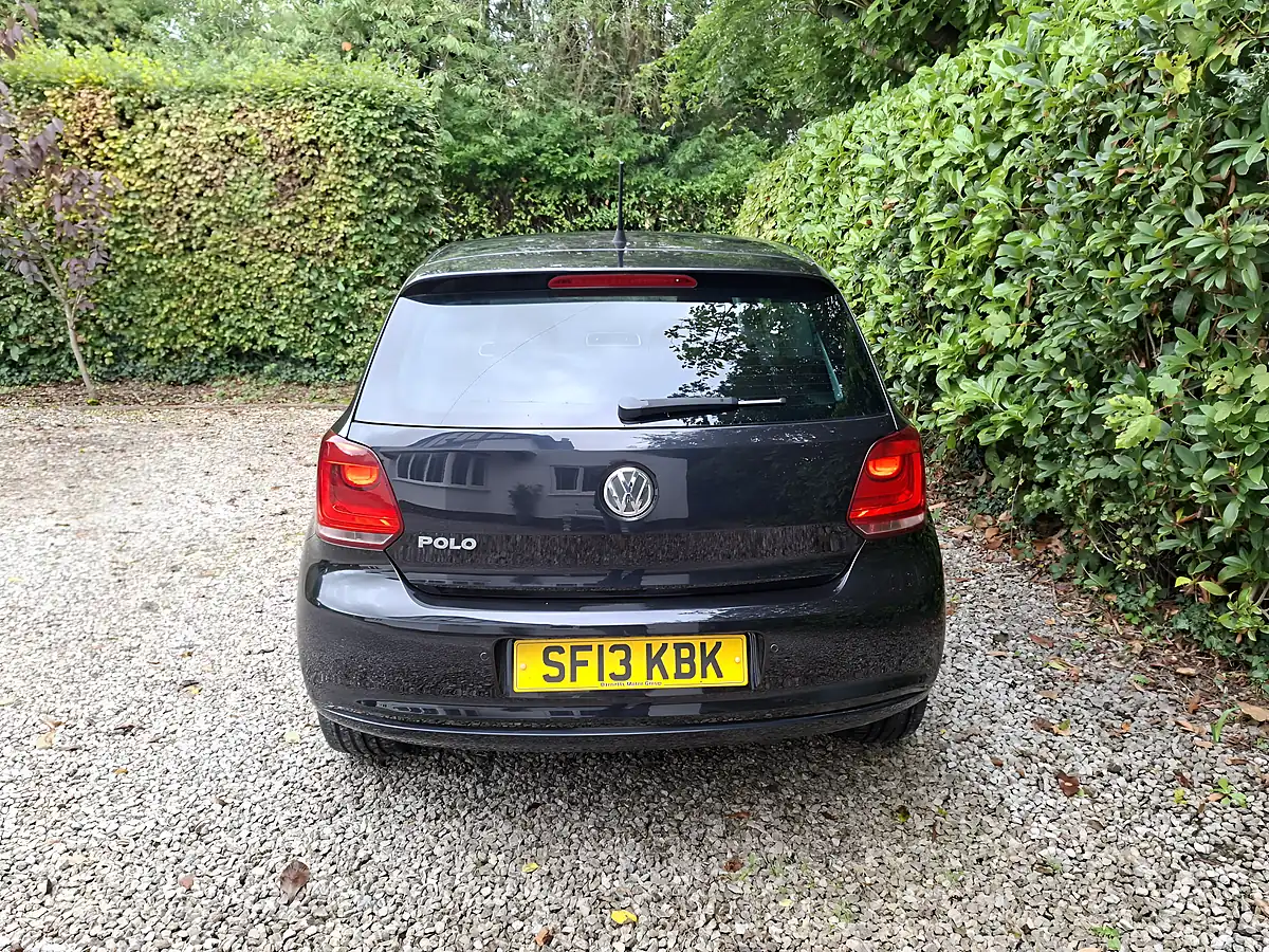Used 2013 Volkswagen Polo Match Edition Black - Interior and Exterior details 8