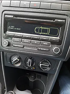Used 2013 Volkswagen Polo Match Edition Black - Interior and Exterior details 9