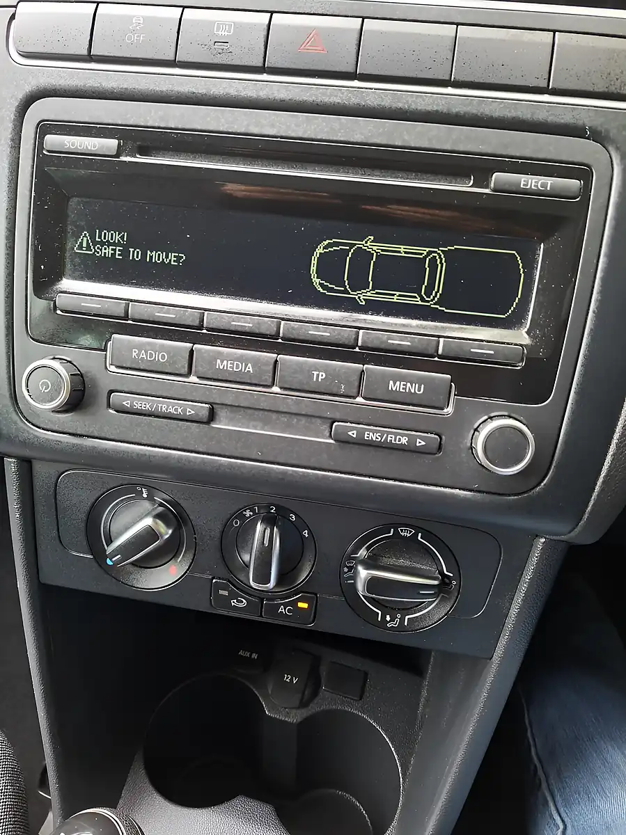 Used 2013 Volkswagen Polo Match Edition Black - Interior and Exterior details 9