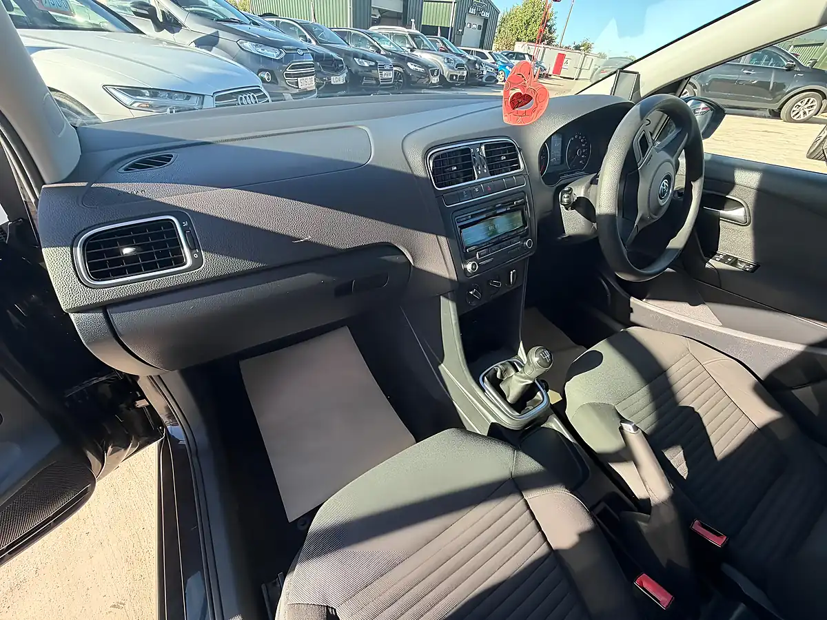 Used 2013 Volkswagen Polo Match Edition Black - Interior and Exterior details 13