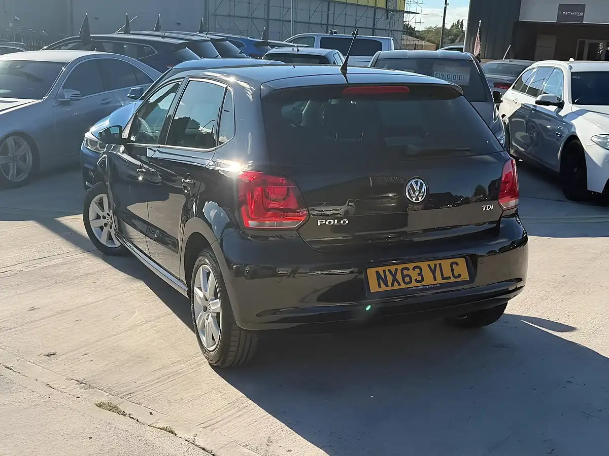 Used 2013 Volkswagen Polo Match Edition Black - Interior and Exterior details 5