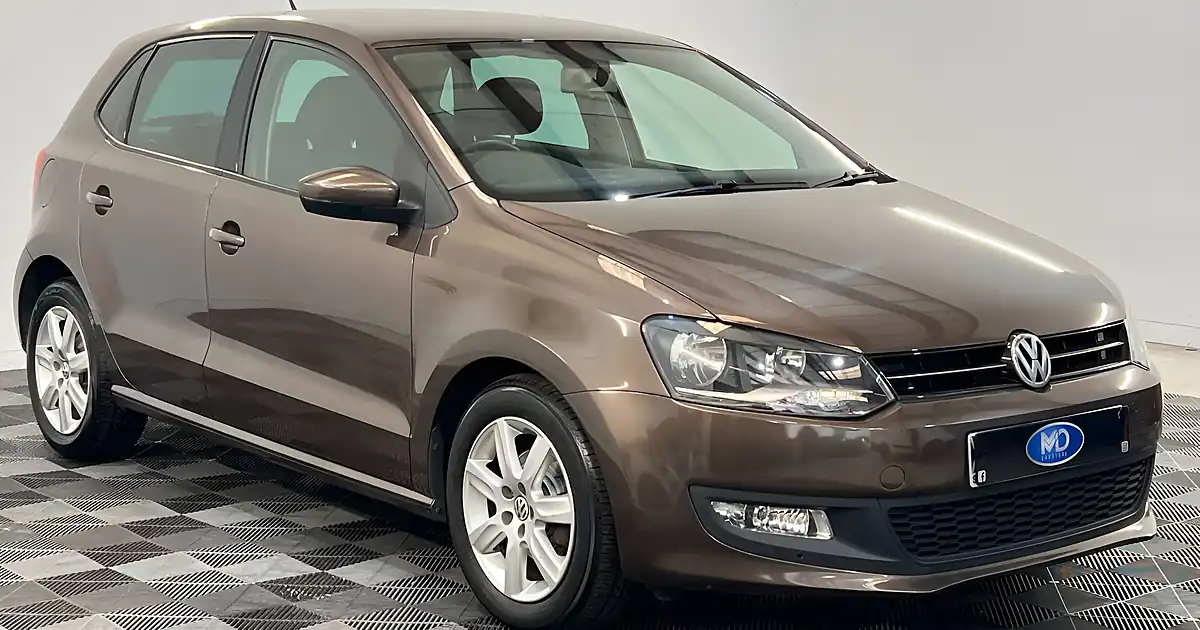 Used 2013 Volkswagen Polo Match Edition Brown - Front View