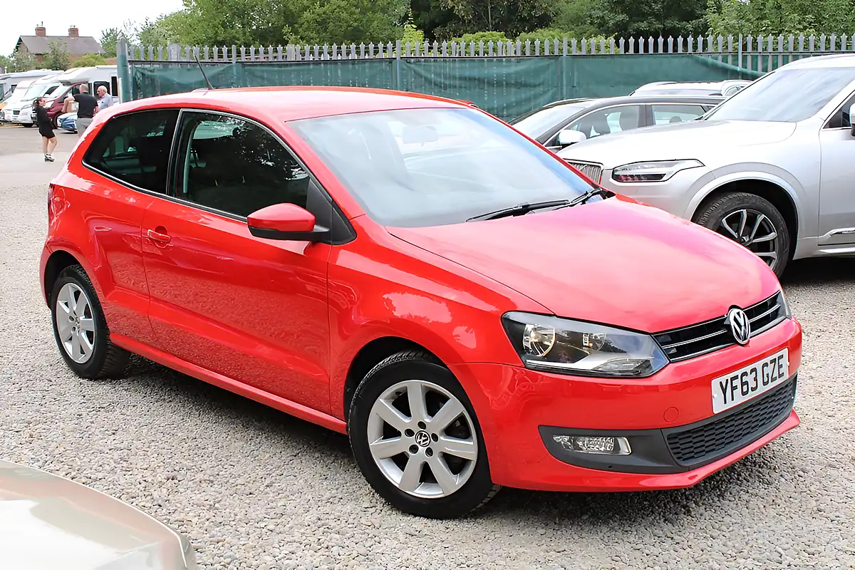 Used 2013 Volkswagen Polo Match Edition Flash Red - Front View