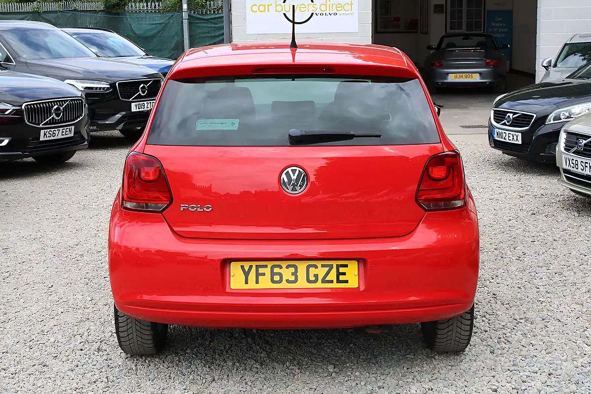 Used 2013 Volkswagen Polo Match Edition Flash Red - Interior and Exterior details 7
