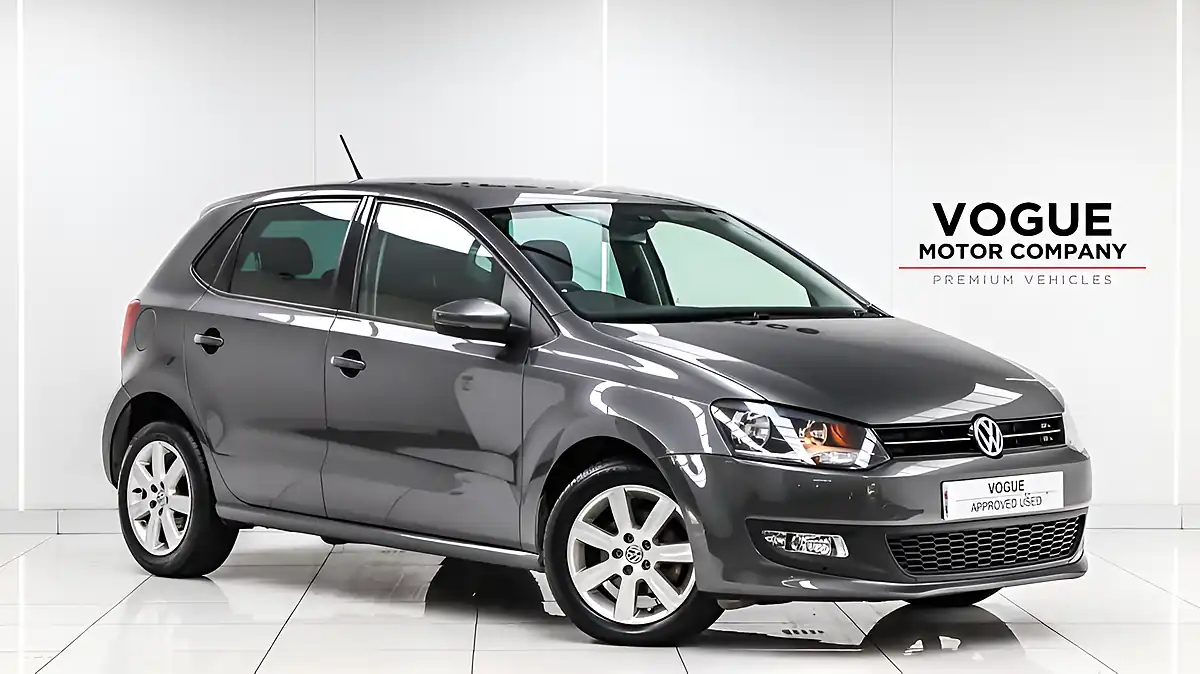 Used 2013 Volkswagen Polo Match Edition Grey - Front View
