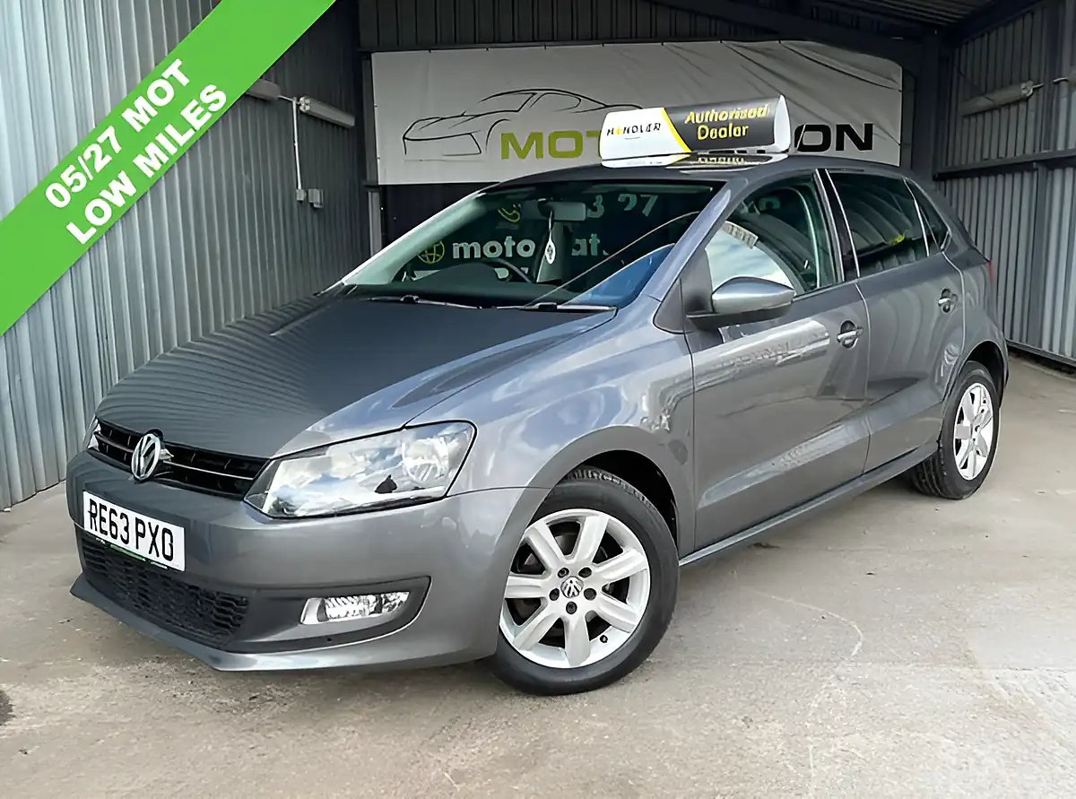 Used 2013 Volkswagen Polo Match Edition Grey - Front View