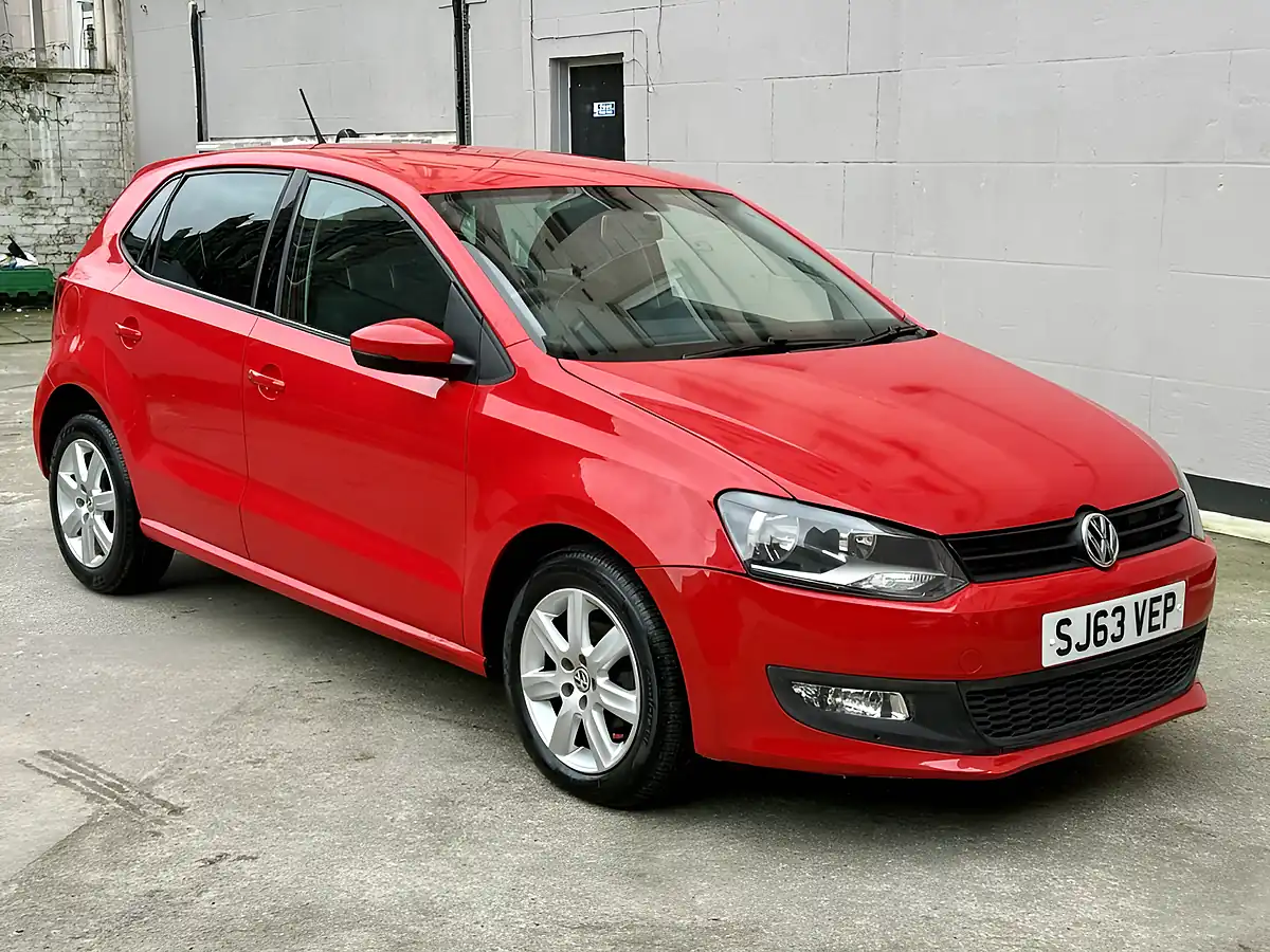 Used 2013 Volkswagen Polo Match Edition Red - Front View