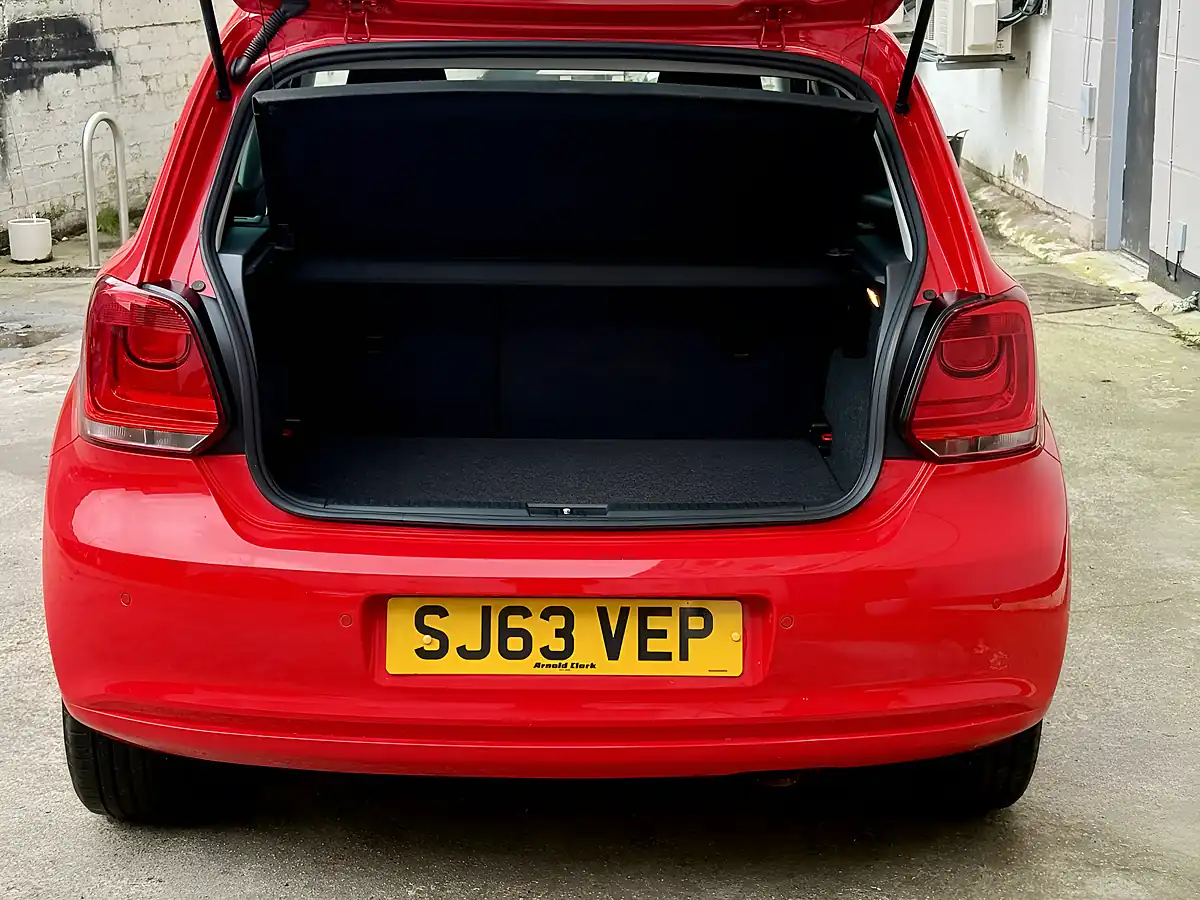 Used 2013 Volkswagen Polo Match Edition Red - Interior and Exterior details 10
