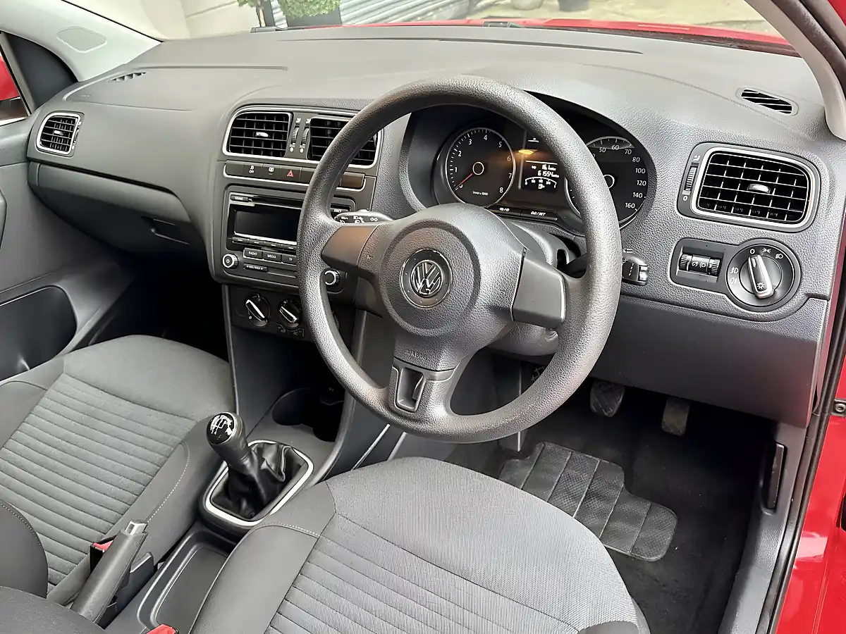 Used 2013 Volkswagen Polo Match Edition Red - Interior and Exterior details 16